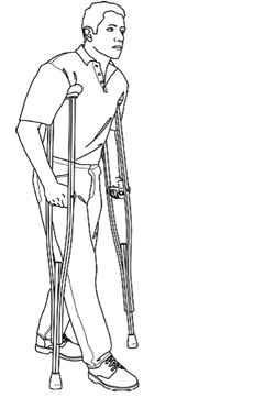 طریقه و اصول استفاده از عصا بعد از عمل جراحی با تصویر به همراه آموزش استفاده درست هنگام راه رفتن، نشستن، از پله بالا و پایین رفتن و سوار و پیاده ماشین توسط دکتر فوق تخصص زانو asazirbaghal10